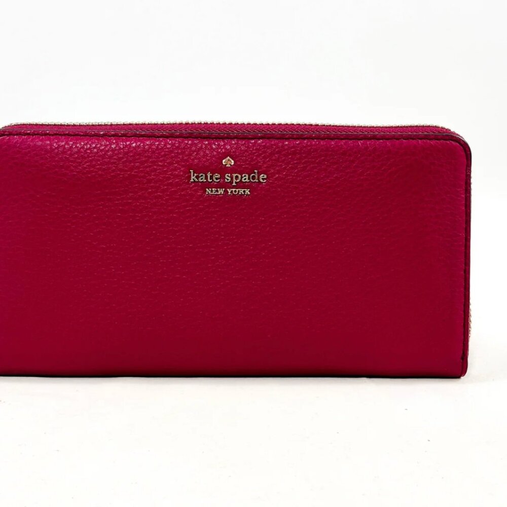 New Authentic Kate Spade Jackson Large Continental Wallet